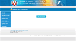 Desktop Screenshot of dkmh.hcmute.edu.vn